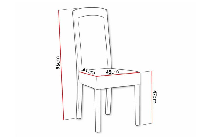 Rowden Matstol Vit - Möbler - Matplats - Matstol & köksstol