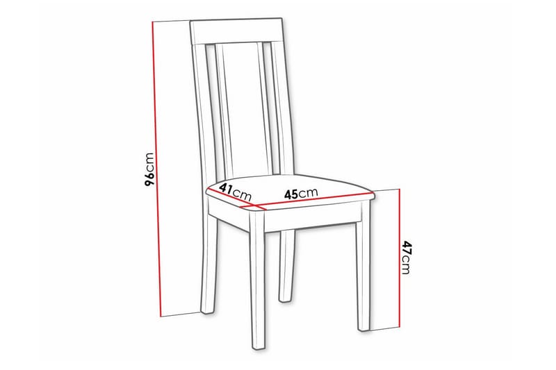 Rowden Matstol Vit - Möbler - Matplats - Matstol & köksstol