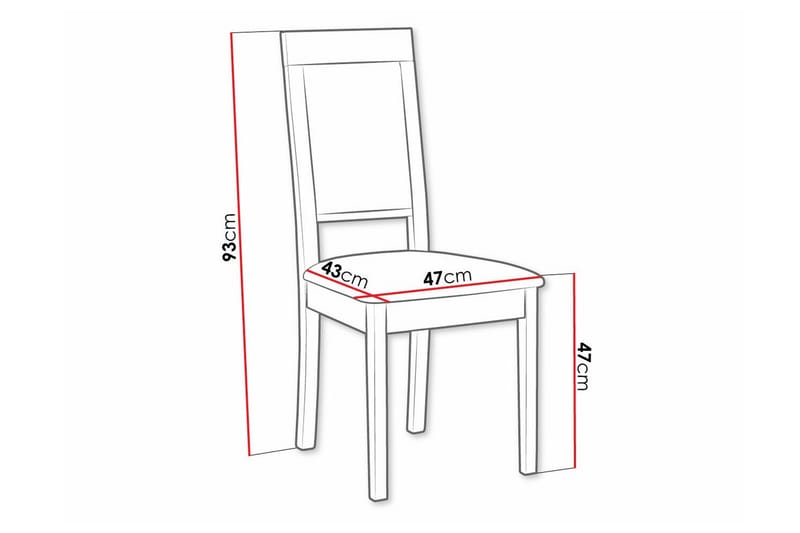 Rowden Matstol Vit - Möbler - Matplats - Matstol & köksstol