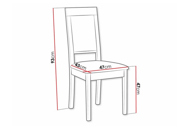 Rowden Matstol Vit - Möbler - Matplats - Matstol & köksstol