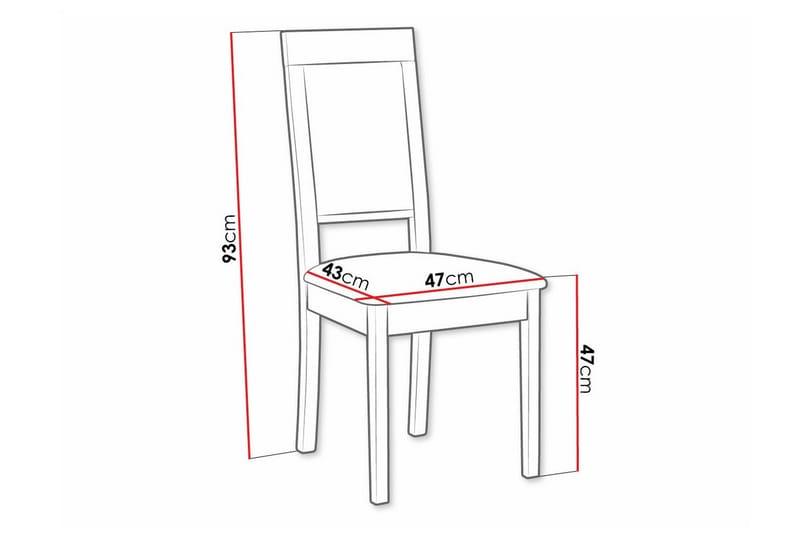 Rowden Matstol Vit - Möbler - Matplats - Matstol & köksstol