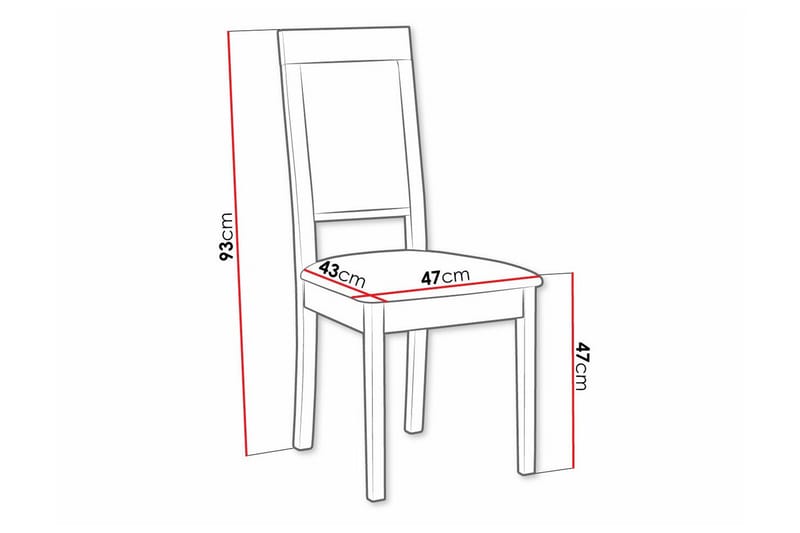 Rowden Matstol Vit - Möbler - Matplats - Matstol & köksstol