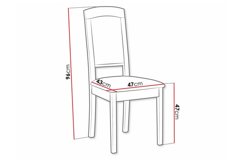 Rowden Matstol Vit - Möbler - Matplats - Matstol & köksstol