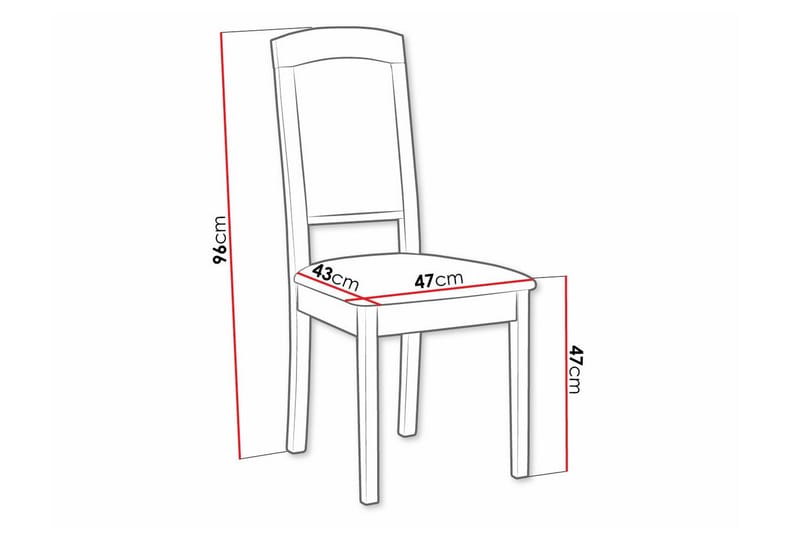 Rowden Matstol Vit - Möbler - Matplats - Matstol & köksstol