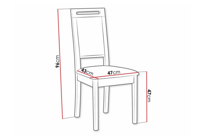 Rowden Matstol Vit - Möbler - Matplats - Matstol & köksstol