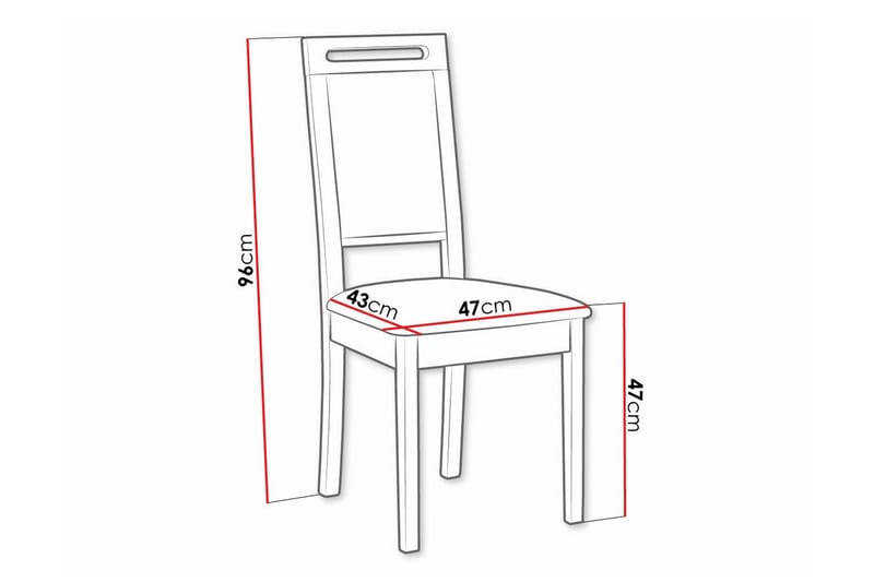 Rowden Matstol Vit - Möbler - Matplats - Matstol & köksstol