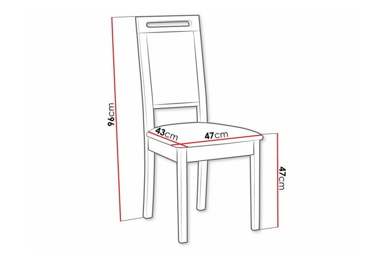 Rowden Matstol Vit - Möbler - Matplats - Matstol & köksstol