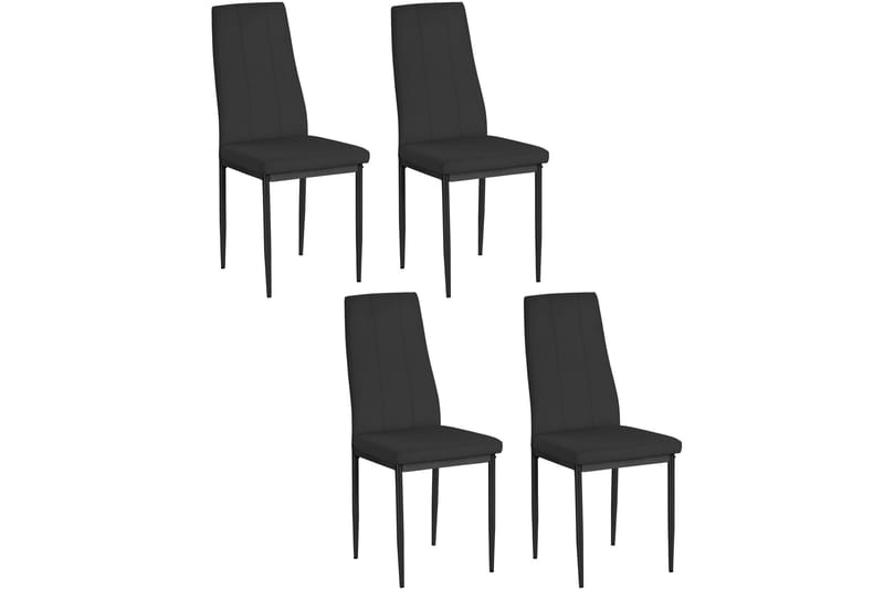 UGGLEHULT Matstol 4-pack Svart - Möbler - Matplats - Matstol & köksstol