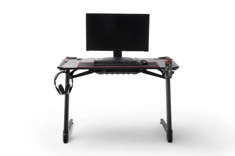 CATTESHALL 1 Gaming Skrivbord 120 cm Svart - Möbler - Hemmakontor - Skrivbord