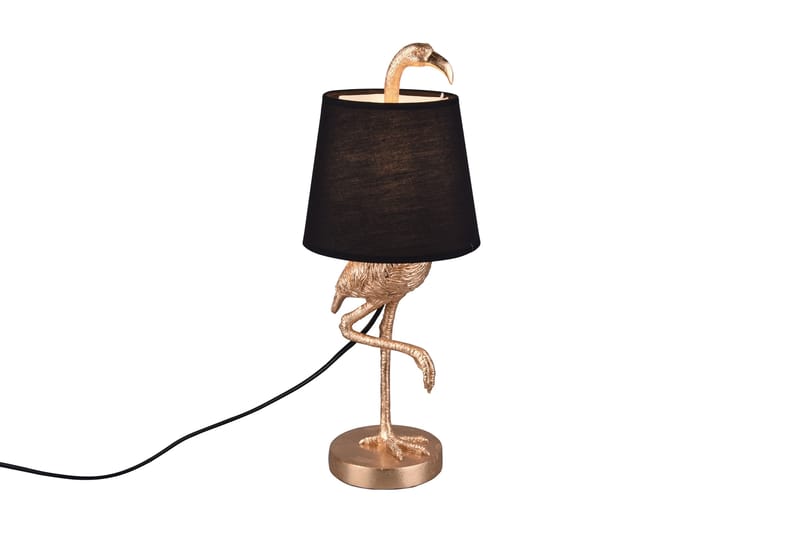 LOLA Bordslampa E14 svart/ guld - Svart/Guld - Möbler - Sovrum - Sovrumslampa