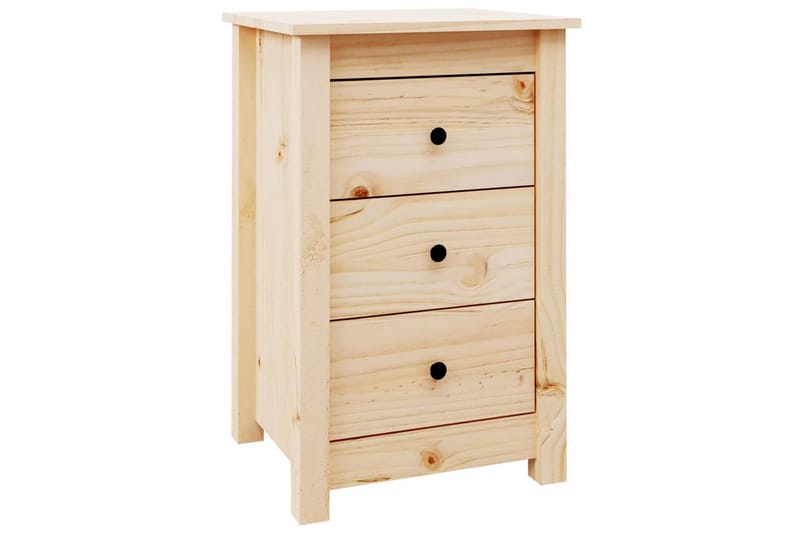 beBasic Sängbord 2 st 40x35x61,5 cm massiv furu - Möbler - Sovrum - Sängbord