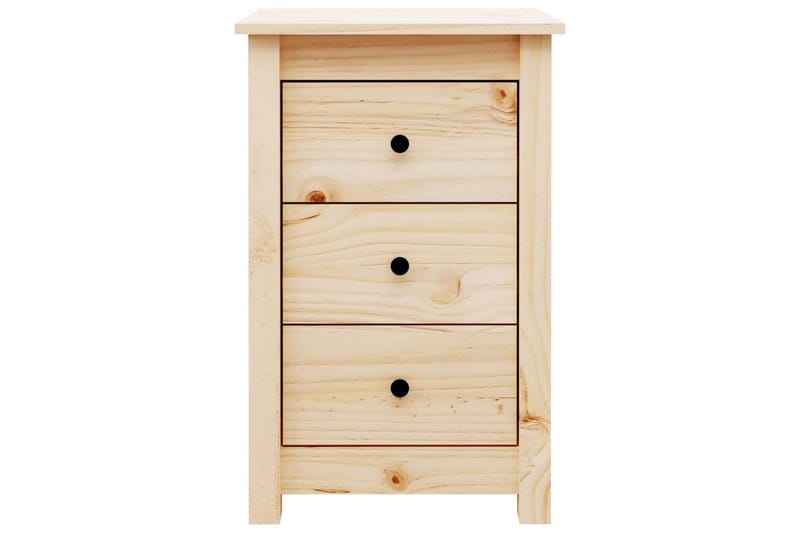 beBasic Sängbord 2 st 40x35x61,5 cm massiv furu - Möbler - Sovrum - Sängbord