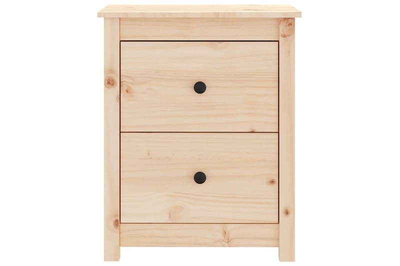 beBasic Sängbord 2 st 50x35x61,5 cm massiv furu - Möbler - Sovrum - Sängbord