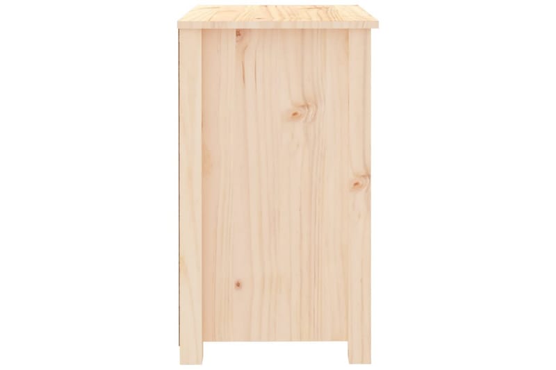 beBasic Sängbord 2 st 50x35x61,5 cm massiv furu - Möbler - Sovrum - Sängbord