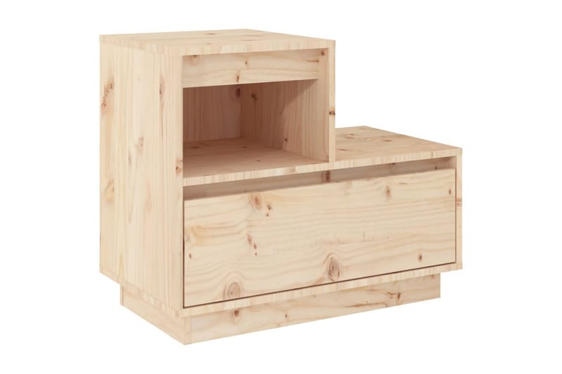 beBasic Sängbord 2 st 60x34x51 cm massiv furu - Möbler - Sovrum - Sängbord