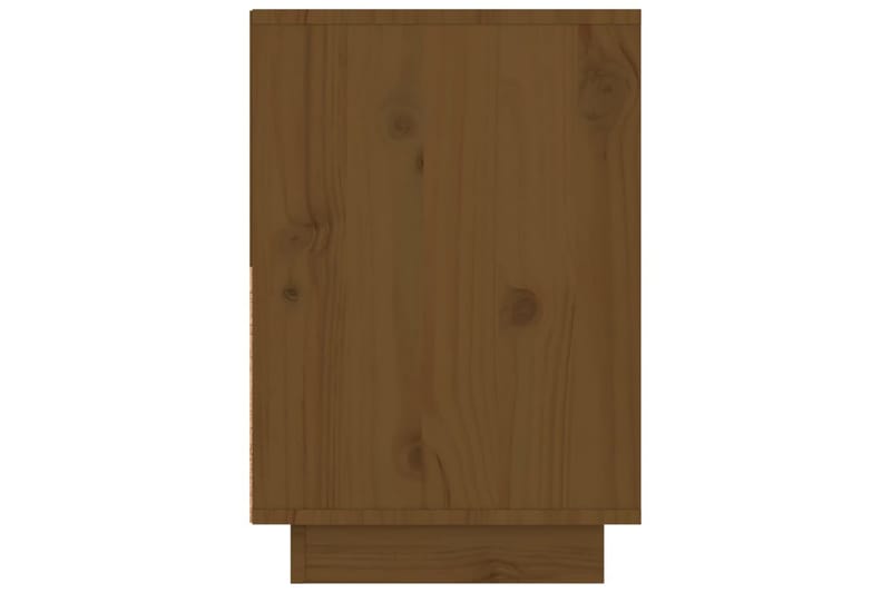 beBasic Sängbord 2 st honungsbrun 60x34x51 cm massiv furu - Möbler - Sovrum - Sängbord