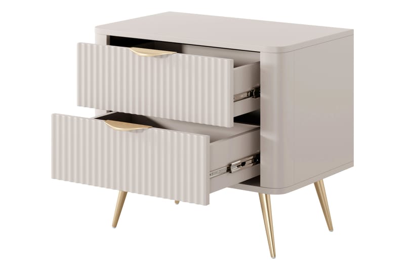 Forba Sängbord 64 cm - Beige - Möbler - Sovrum - Sängbord