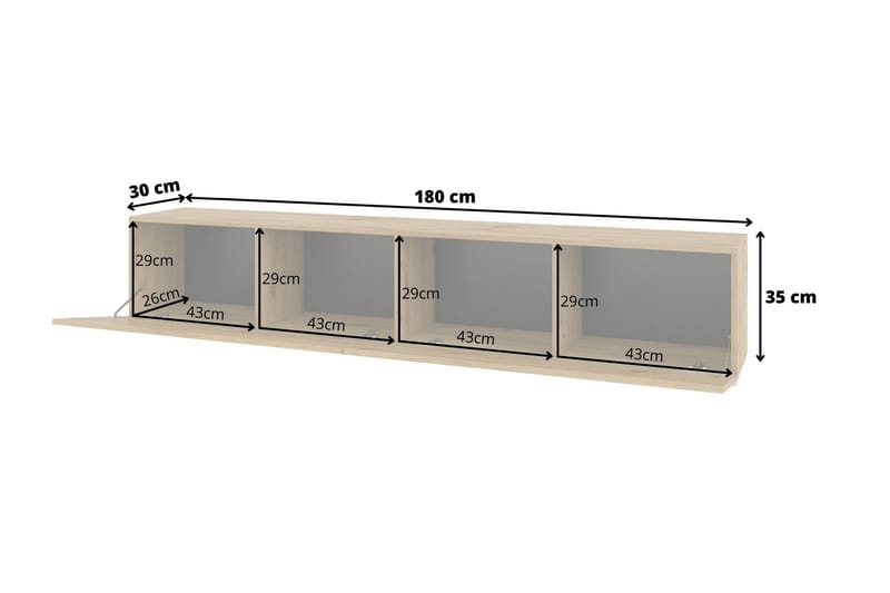 ARMADE Förvaringskista 180 cm Brun - Möbler - Sovrum - Förvaring sovrum - Sängkista