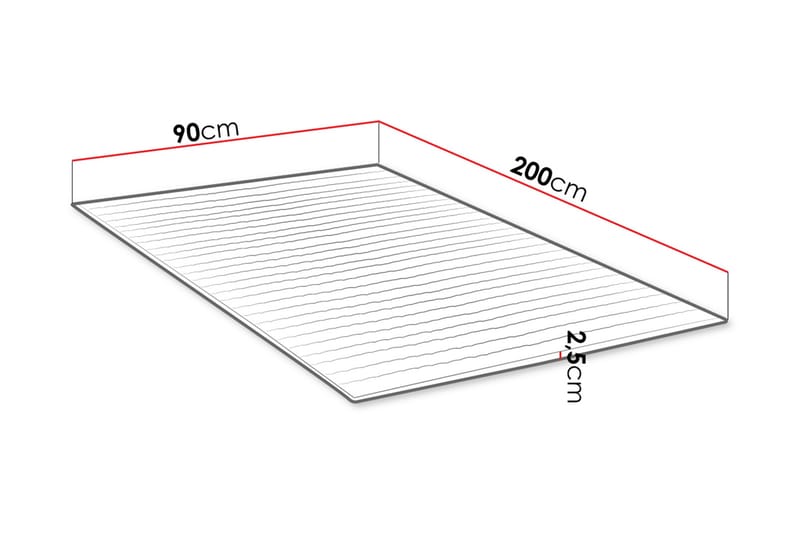 LINFEN Bäddmadrass 90x200 - Möbler - Sovrum - Madrasser - Bäddmadrasser