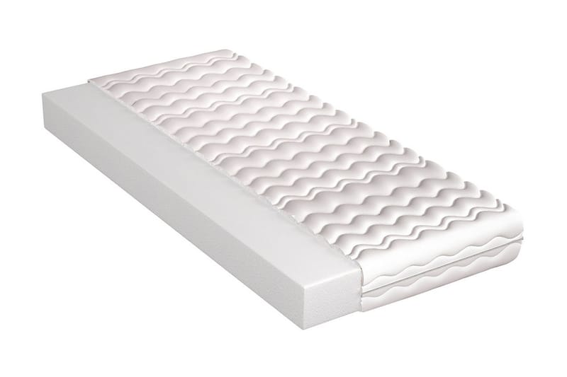 ORONZO Madrass 160x200 Skum 13 cm Vit - Vit - Möbler - Sovrum - Madrasser - Skummadrasser