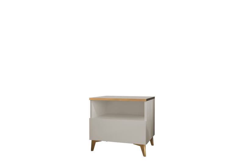 Royston Sängbord 50 cm - Beige - Möbler - Sovrum - Sängbord