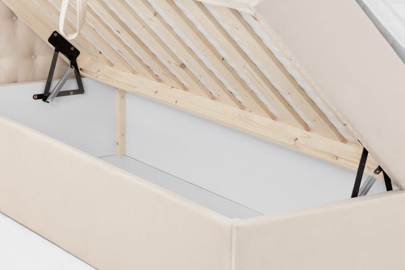 BOXBED Förvaringssäng 140 Beige - Möbler - Sovrum - Sängar - Dubbelsängar