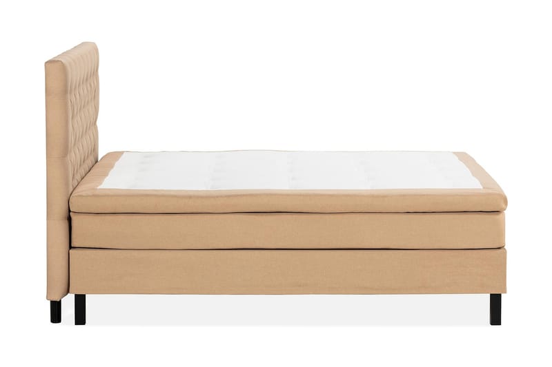 NAZAMA Sängpaket 150x200 Latexmadrass Beige - Möbler - Sovrum - Sängar - Komplett Sängpaket