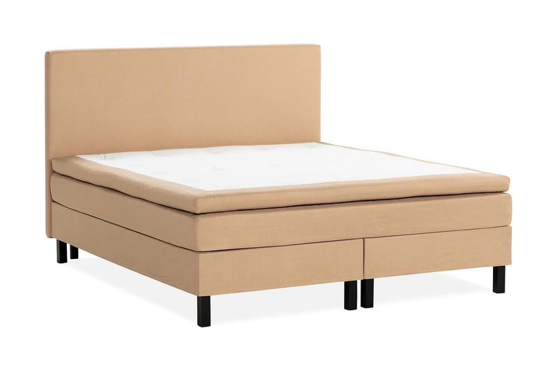 NAZAMA Sängpaket 150x200 Latexmadrass Beige - Möbler - Sovrum - Sängar - Komplett Sängpaket