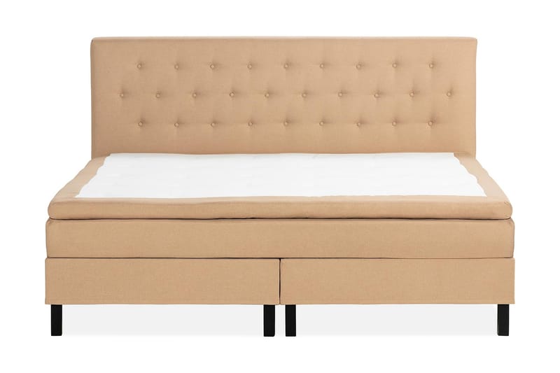 NAZAMA Sängpaket 210x210 Latexmadrass Beige - Möbler - Sovrum - Sängar - Komplett Sängpaket