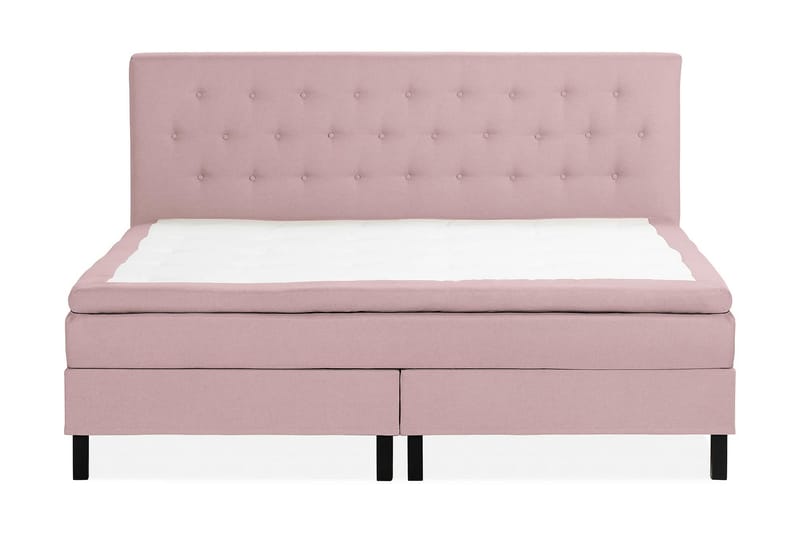 NAZAMA Sängpaket 210x210 Latexmadrass Rosa - Möbler - Sovrum - Sängar - Komplett Sängpaket