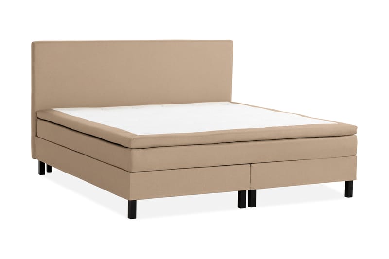 NAZAMA Sängpaket 210x210 Skummadrass Beige - Möbler - Sovrum - Sängar - Komplett Sängpaket