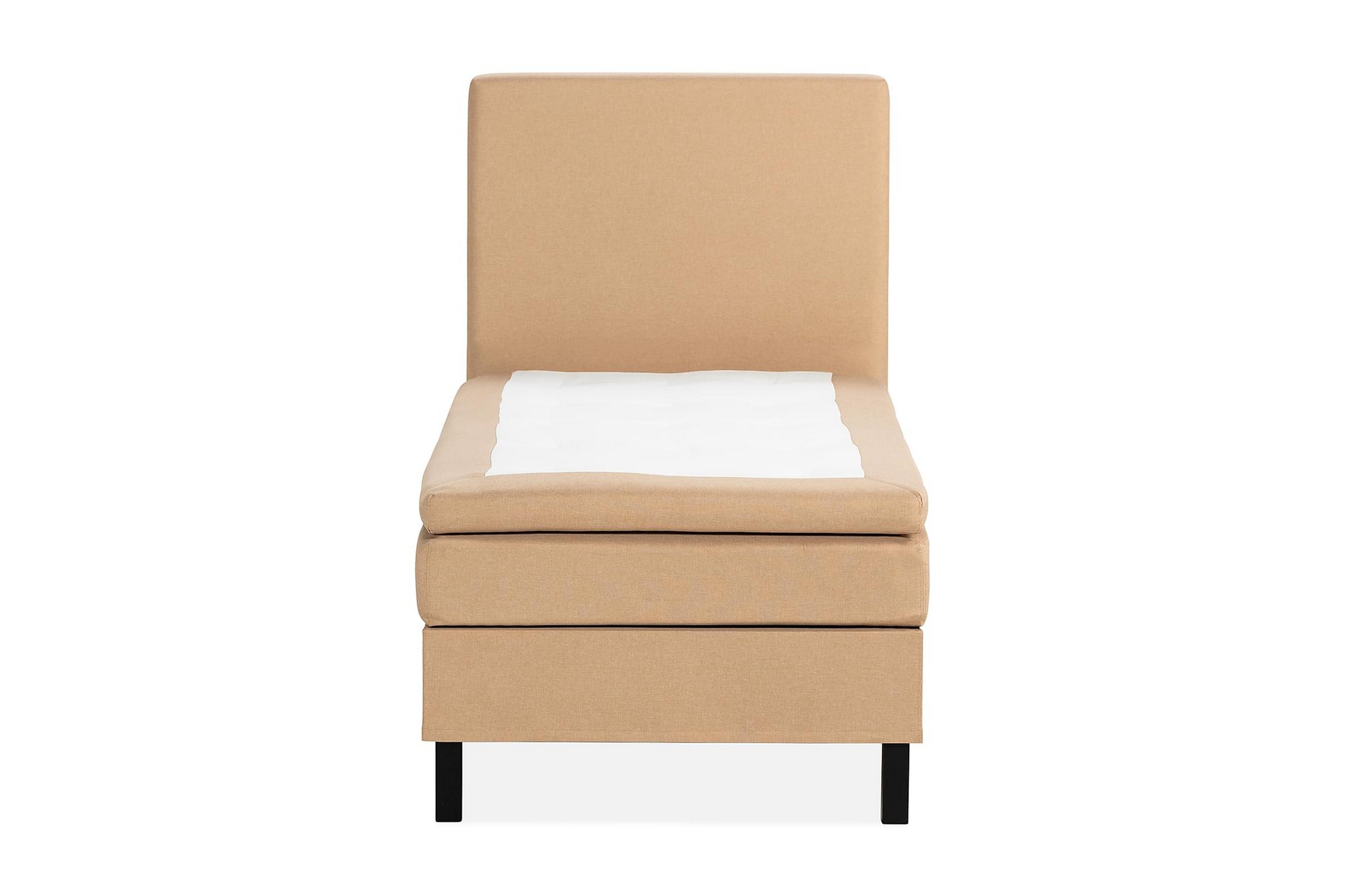 NAZAMA Sängpaket 90x200 Memorymadrass Beige - Komplett Sängpaket