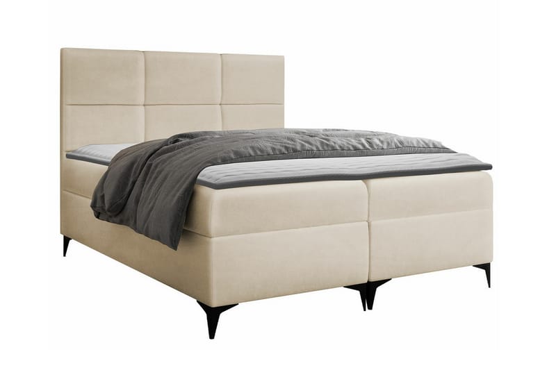 Boisdale Kontinentalsäng 200x200 cm Beige - Möbler - Sovrum - Sängar - Kontinentalsängar