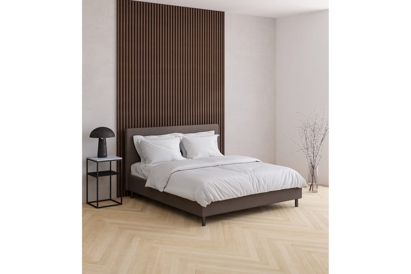 ELBERON Sängpaket Kontinentalsäng 160x200 cm Beige (+Fler va - Möbler - Sovrum - Sängar - Komplett Sängpaket