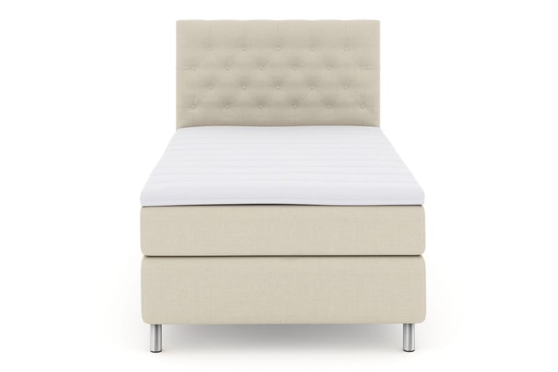 LEXI No 3 Sängpaket 120 Medium - Beige/Metall - Möbler - Sovrum - Sängar - Komplett Sängpaket