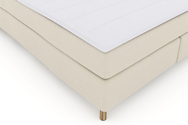 LEXI No 3 Sängpaket 210x210 Fast - Beige/Koppar - Möbler - Sovrum - Sängar - Komplett Sängpaket