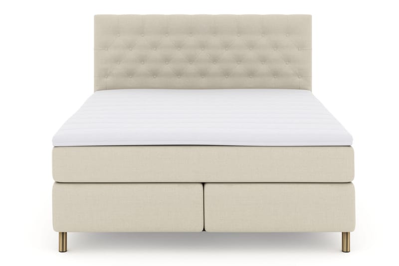 LEXI No 3 Sängpaket 210x210 Medium - Beige/Koppar - Möbler - Sovrum - Sängar - Komplett Sängpaket