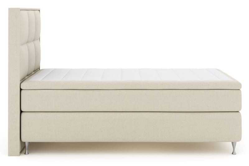 LEXI No 4 Sängpaket 120 Medium - Beige/Silver - Möbler - Sovrum - Sängar - Komplett Sängpaket