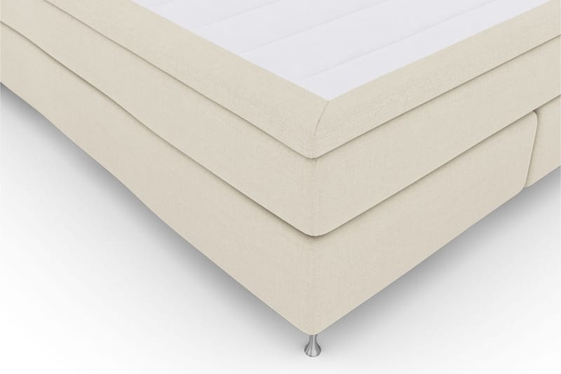 LEXI No 5 Sängpaket 210x210 Medium Watergel - Beige/Silver - Möbler - Sovrum - Sängar - Komplett Sängpaket