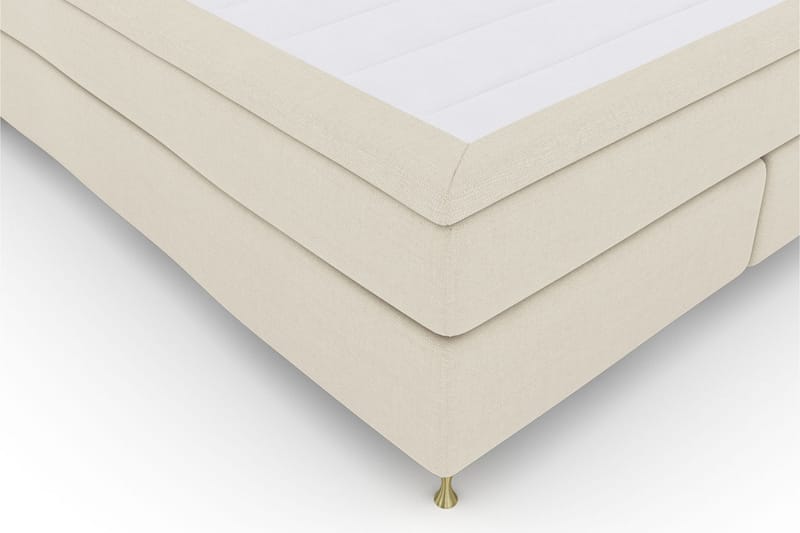 LEXI No 6 Sängpaket 180 F/M Memory/Pocket - Beige/Guld - Möbler - Sovrum - Sängar - Komplett Sängpaket