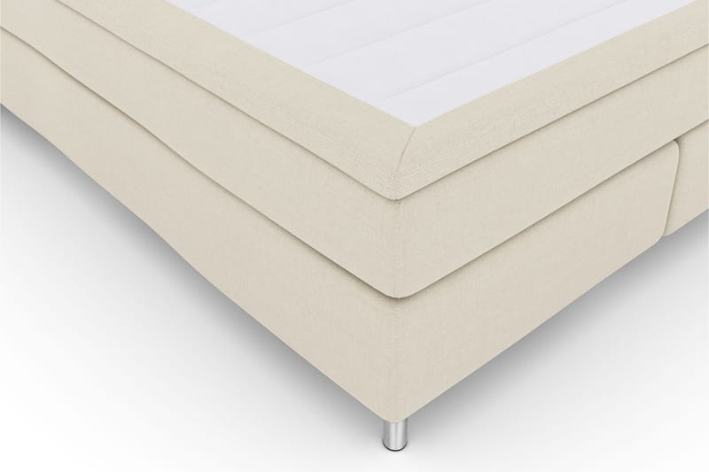 LEXI No 6 Sängpaket 210x210 Fast/Medium Watergel - Beige/Metall - Möbler - Sovrum - Sängar - Komplett Sängpaket