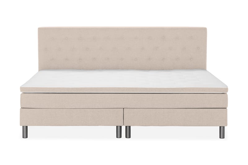 NOVELLA Familjesäng Sängpaket 240x210 cm Beige (+Fler val) - Möbler - Sovrum - Sängar - Kontinentalsängar