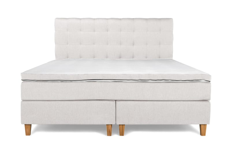 PEARL Basic Sängpaket 210 Fast/Fast Elastiskt Skum Beige - Möbler - Sovrum - Sängar - Komplett Sängpaket