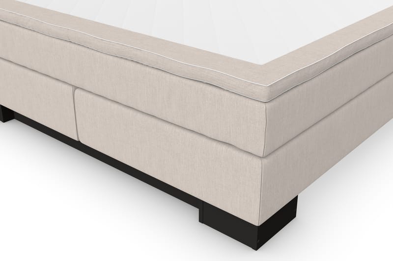 SINNEBO Sängpaket 180x210 + KYRAN Gavel Svängd Beige - Möbler - Sovrum - Sängar - Komplett Sängpaket