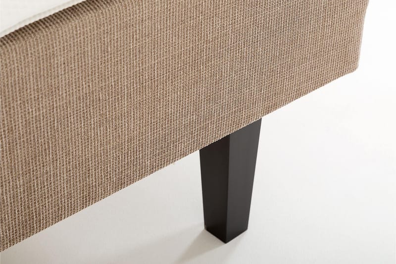 BASIC Ramsäng 180x200 cm Beige/Ek - Möbler - Sovrum - Sängar - Ramsäng