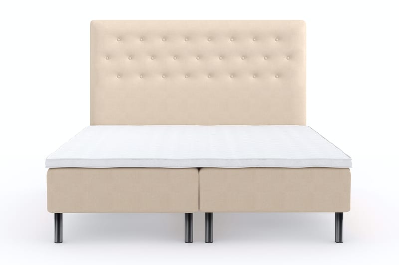 Wega Sängpaket Ramsäng 160x200 cm Beige - Möbler - Sovrum - Sängar - Komplett Sängpaket