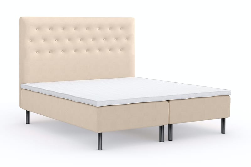 Wega Sängpaket Ramsäng 160x200 cm Beige - Möbler - Sovrum - Sängar - Komplett Sängpaket