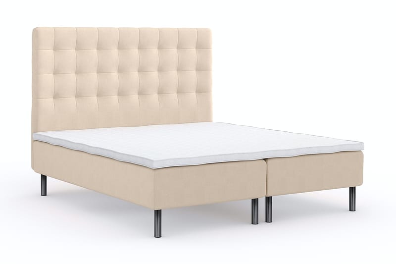 Wega Sängpaket Ramsäng 160x200 cm Beige - Möbler - Sovrum - Sängar - Komplett Sängpaket