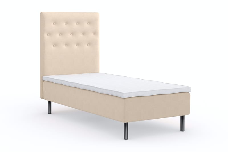 Wega Sängpaket Ramsäng 90x200 cm Beige - Möbler - Sovrum - Sängar - Komplett Sängpaket