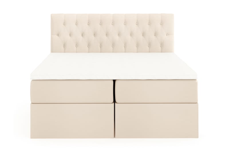 BOXBED Förvaringssäng 160 Beige - Möbler - Sovrum - Sängar - Sängar med förvaring